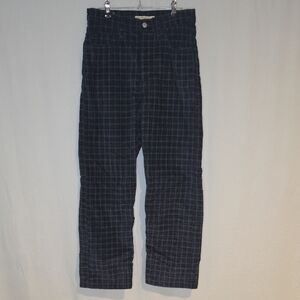 Levi's Women's Checkered Ribcage Straight Ankle Jeans